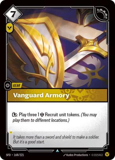 Vanguard Armory - Front