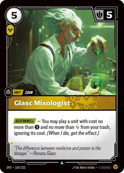 Glasc Mixologist - Front