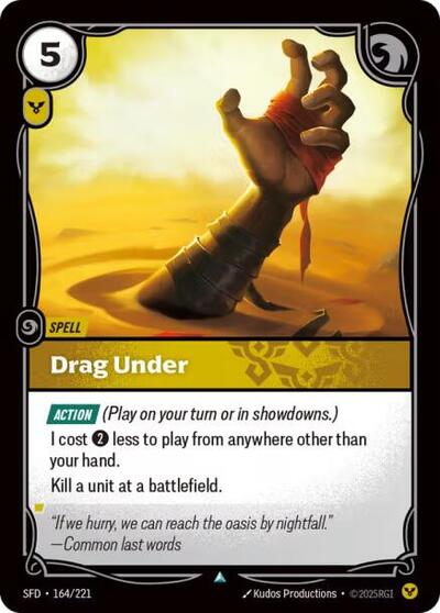 Drag Under - Front