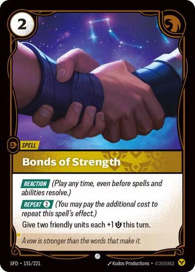 Bonds of Strength - Front