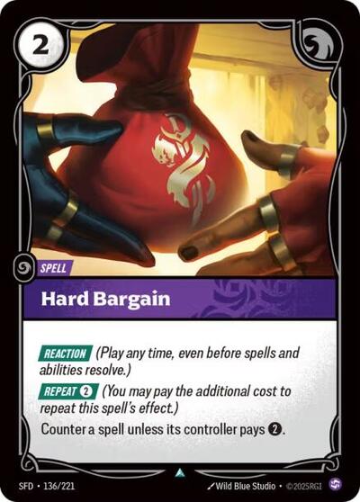 Hard Bargain - Front
