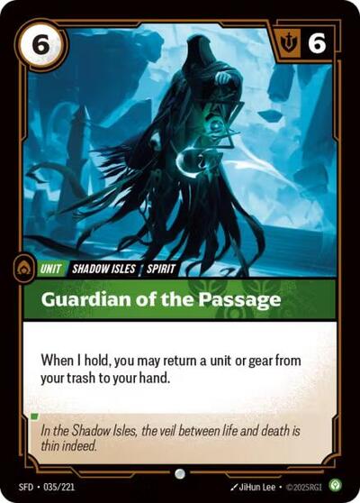 Guardian of the Passage - Front