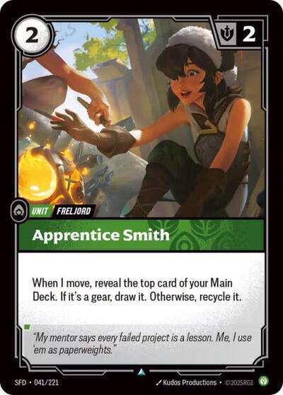 Apprentice Smith - Front