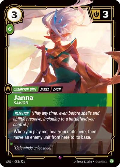 Janna - Savior - Front