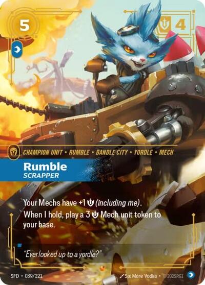 Rumble - Scrapper - Front
