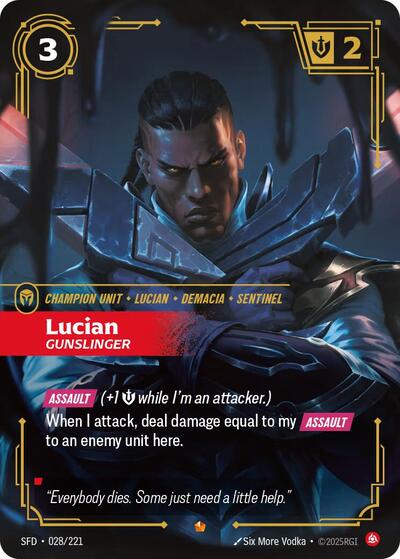 Lucian - Gunslinger - Front