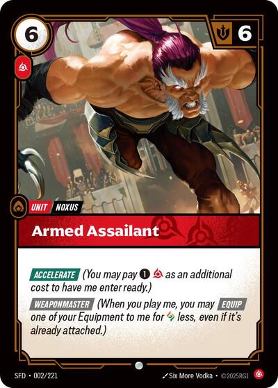 Armed Assailant - Front