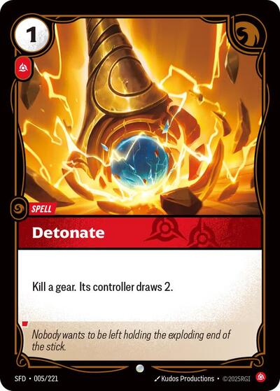 Detonate - Front