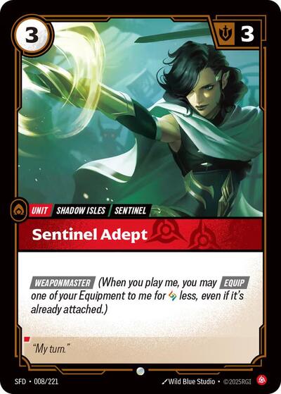 Sentinel Adept - Front