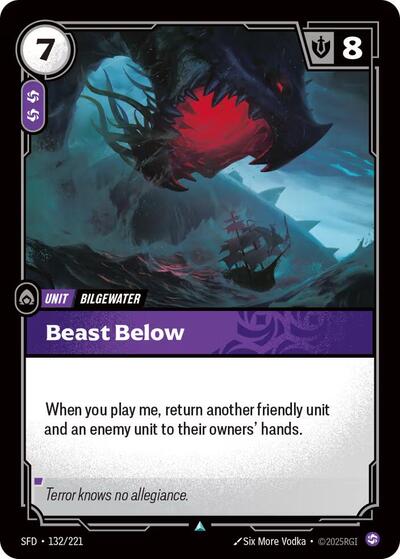 Beast Below - Front