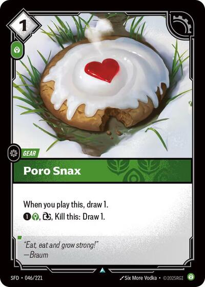 Poro Snax - Front