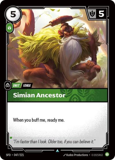 Simian Ancestor - Front
