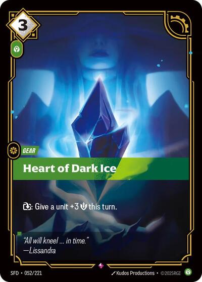 Heart of Dark Ice - Front