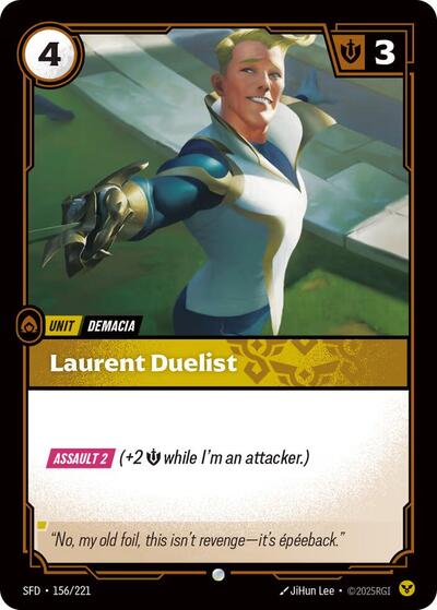 Laurent Duelist - Front