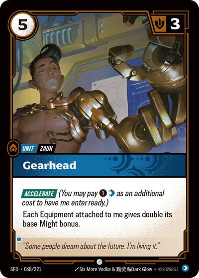 Gearhead - Front