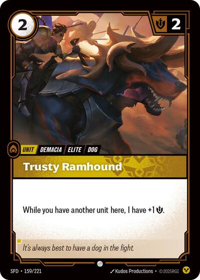 Trusty Ramhound - Front