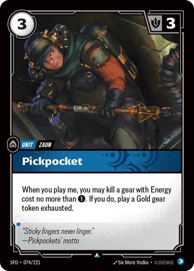 Pickpocket - Front