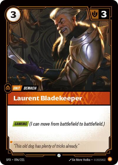 Laurent Bladekeeper - Front