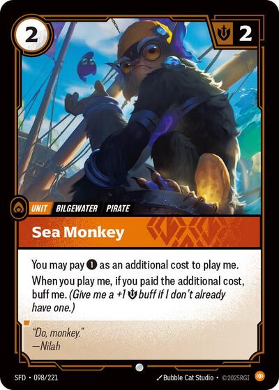 Sea Monkey - Front