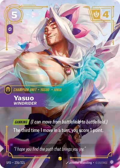 Yasuo, Windrider (Overnumbered) - Front