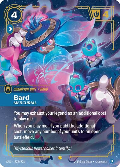 Bard, Mercurial (Overnumbered) - Front
