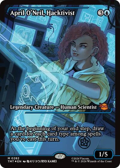 April O'Neil, Hacktivist (0282) (Showcase) - Front