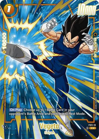 Vegeta - FS11-13 (Gold) - Front