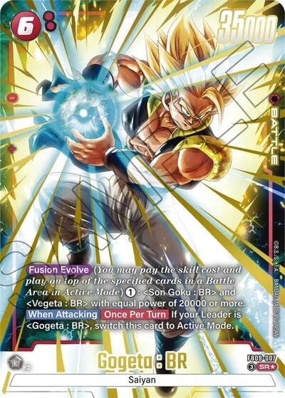 Gogeta : BR - FB09-007 (Alternate Art) - Front