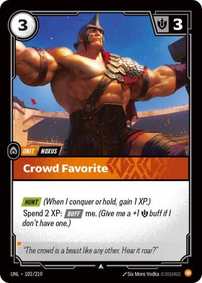 Crowd Favorite - Front
