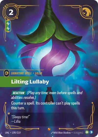 Lilting Lullaby - Front