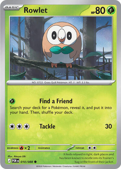 Rowlet - Front