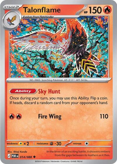 Talonflame - Front