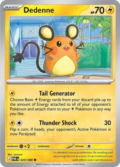 Dedenne - Front