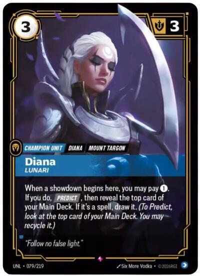 Diana - Lunari - Front