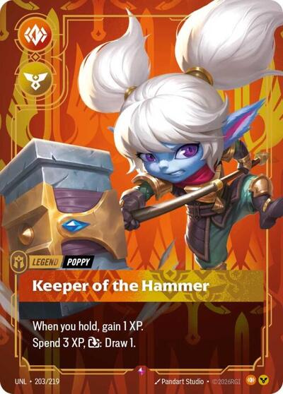 Poppy - Keeper of the Hammer - Front