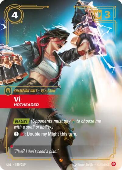 Vi - Hotheaded - Front