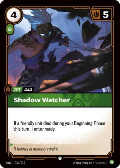 Shadow Watcher - Front