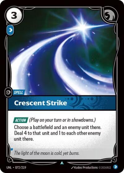 Crescent Strike - Front