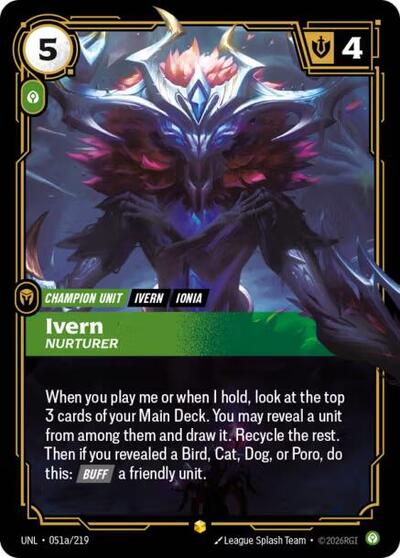Ivern - Nurturer (Alternate Art) - Front
