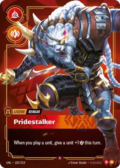 Rengar - Pridestalker - Front