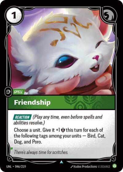 Friendship - Front