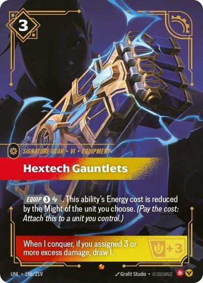 Hextech Gauntlets - Front