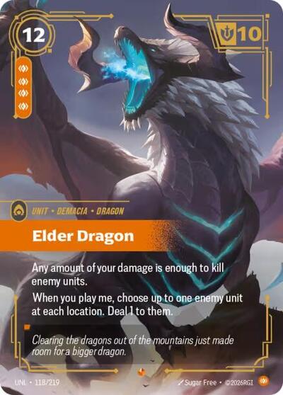 Elder Dragon - Front