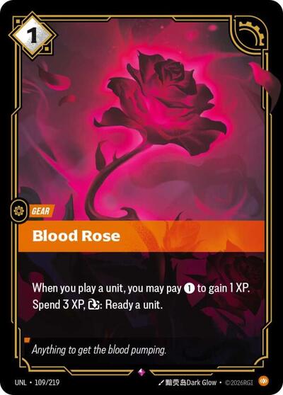 Blood Rose - Front
