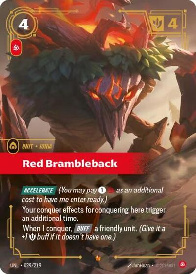 Red Brambleback - Front