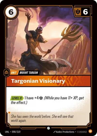 Targonian Visionary - Front