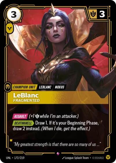 LeBlanc - Fragmented - Front