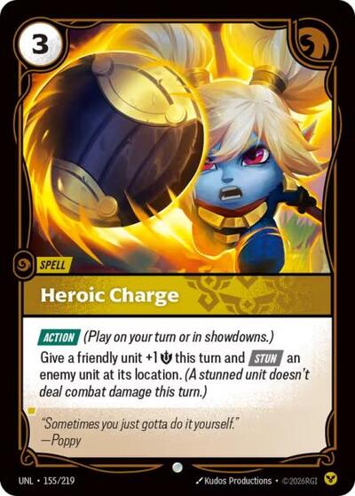 Heroic Charge - Front