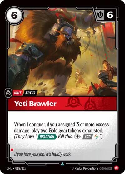 Yeti Brawler - Front