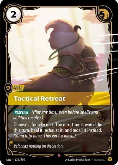 Tactical Retreat - Front